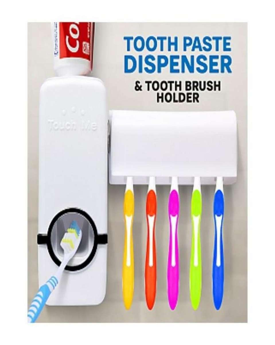 Toothpaste Dispenser And Holder