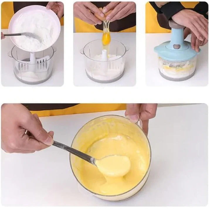 0.7 Litre Hand Push Chopper