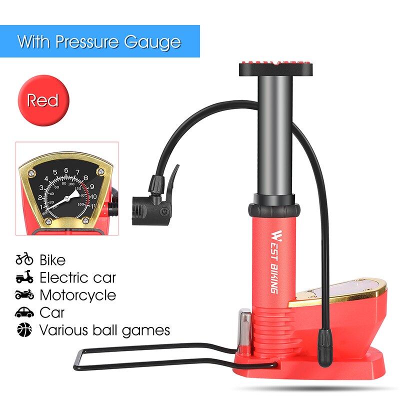 Manual Portable Tire floor pump