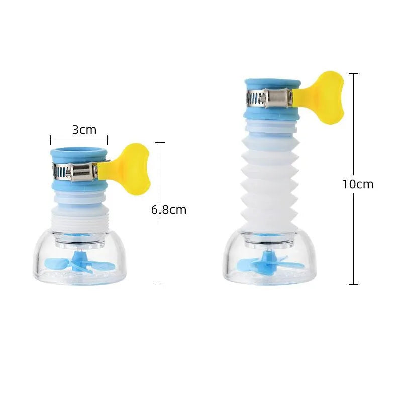 Fan Faucet With Clip 360 Adjustable