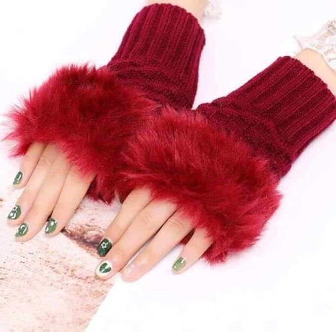 Women Fingerless Gloves