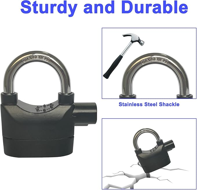 Anti-Theft Alarm Lock