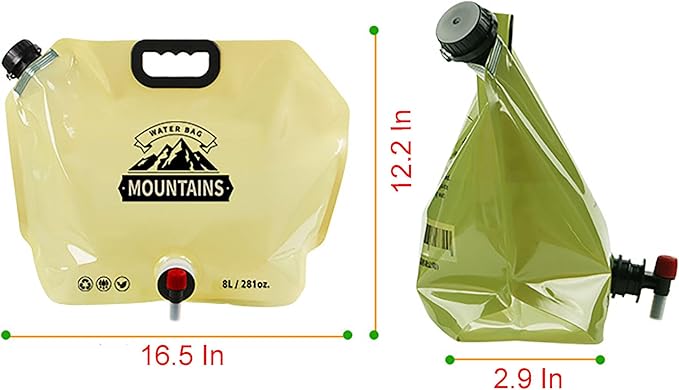 8L Foldable Water Bag