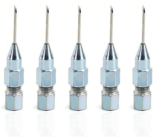 Grease GUN Needle Tip OF The Mouth