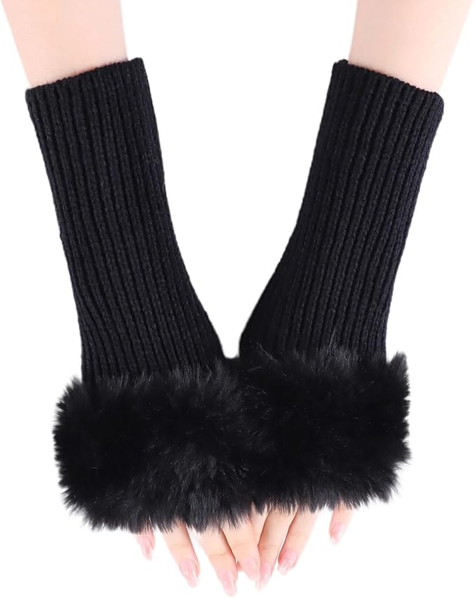 Women Fingerless Gloves