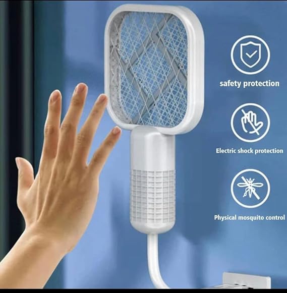 Mini Mosquito Killer Racquet Lamp