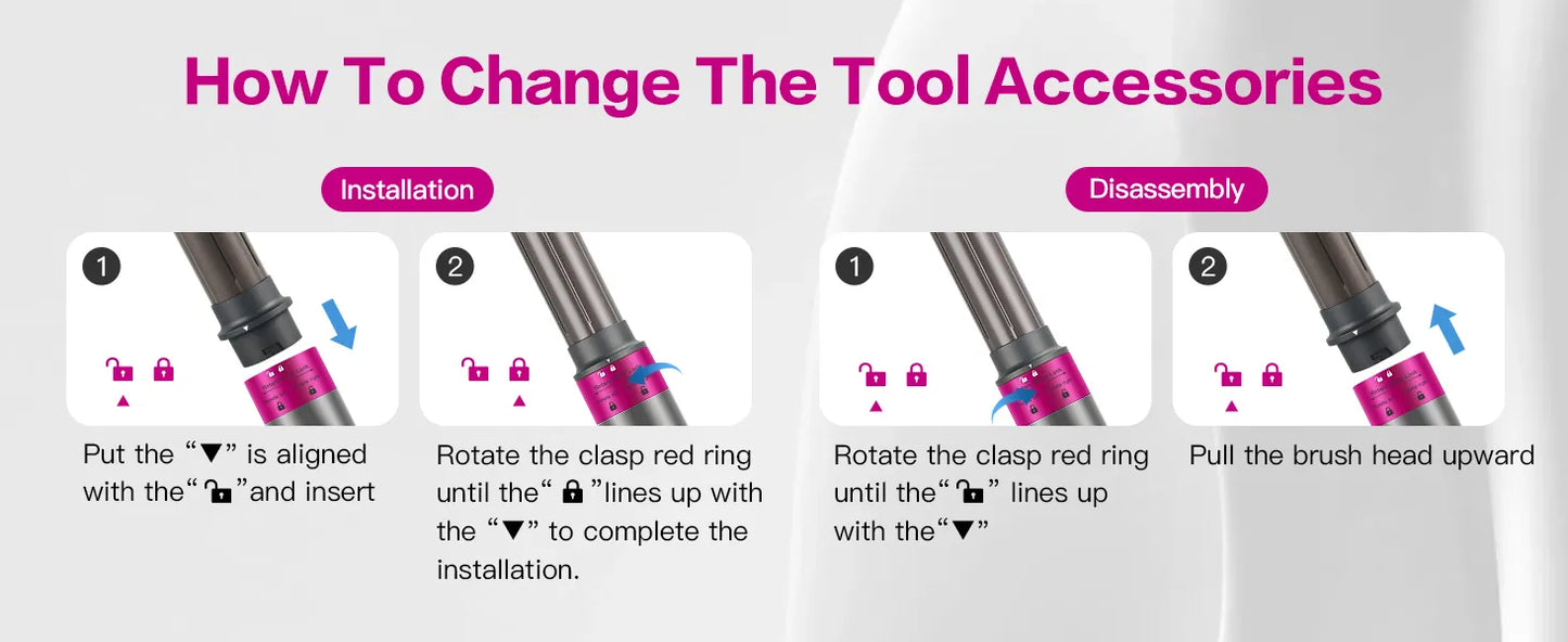 5 in 1 Multifunctional Hair Dryer Comb Styler