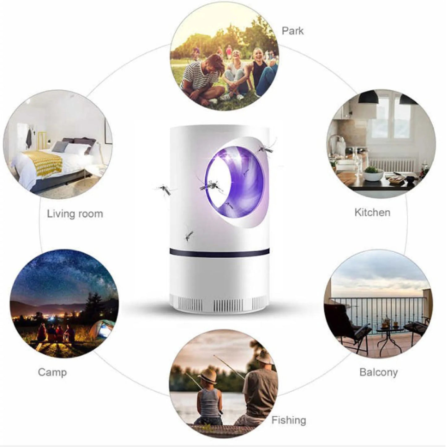 Photocatalysis Suction type Mosquito Killer