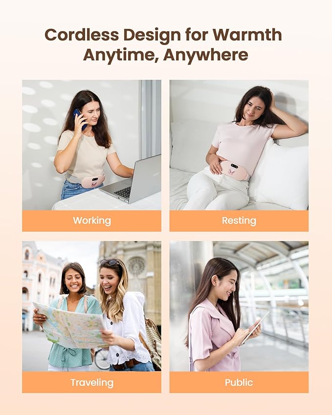 Portable Heating Cramp Belt