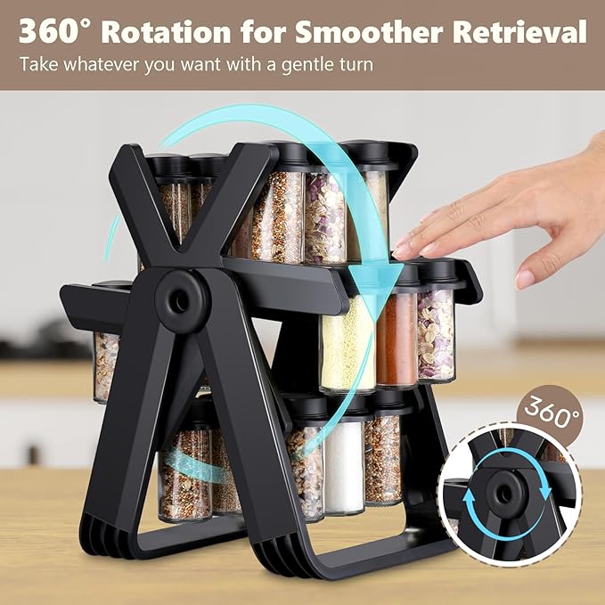 Ferris 18 Jar Rotating Spice Rack