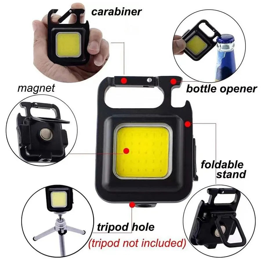 Portable Mini LED Light with keychain