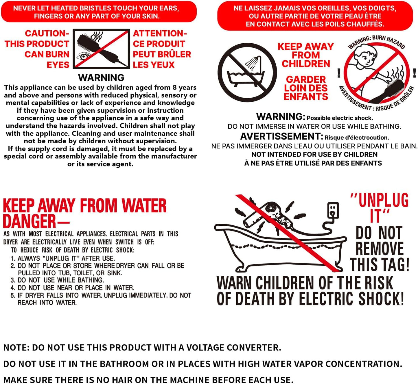 One Step Hot Air Brush