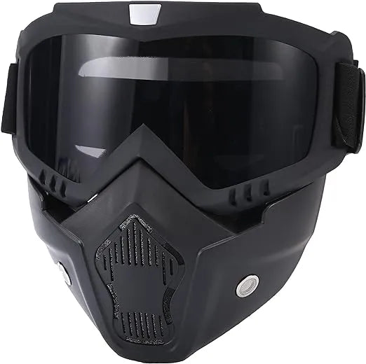 Detachable Bike face Mask