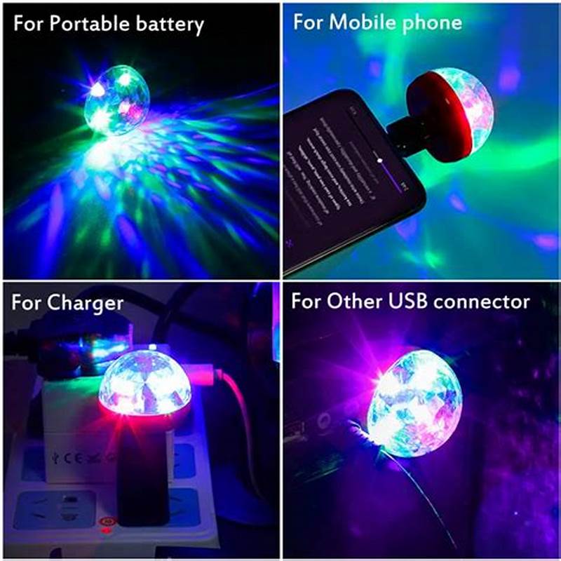 LED Small Magic Ball Light