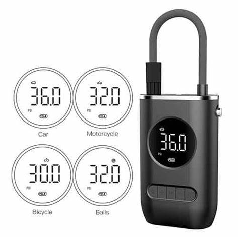 Portable car air pump