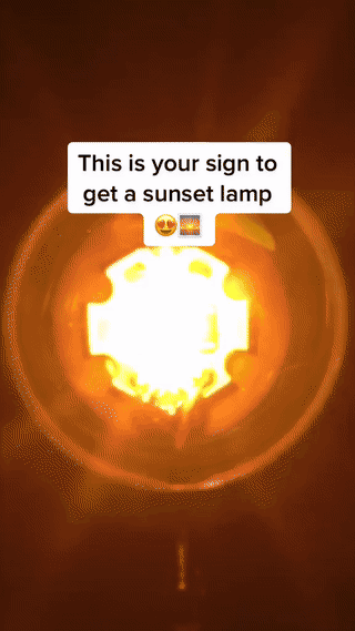 Sunset Projection Lamp,180 Degree