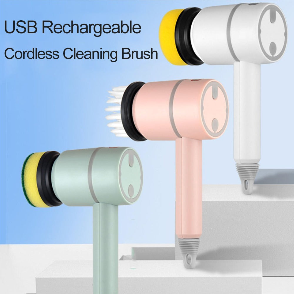 Cleaning Brush | Fast cleaning | Handheld | Electric | USB-powered
