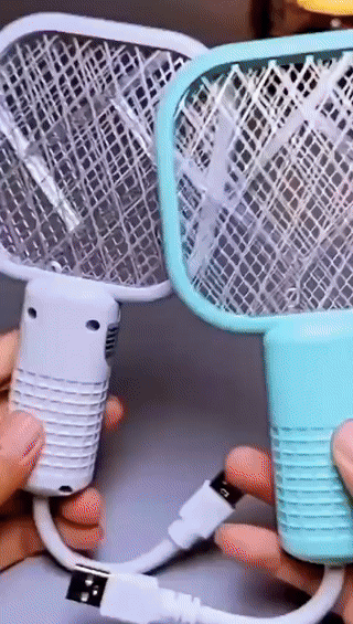 Mini Mosquito Killer Racquet Lamp
