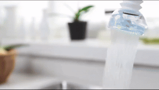 Fan Faucet With Clip 360 Adjustable