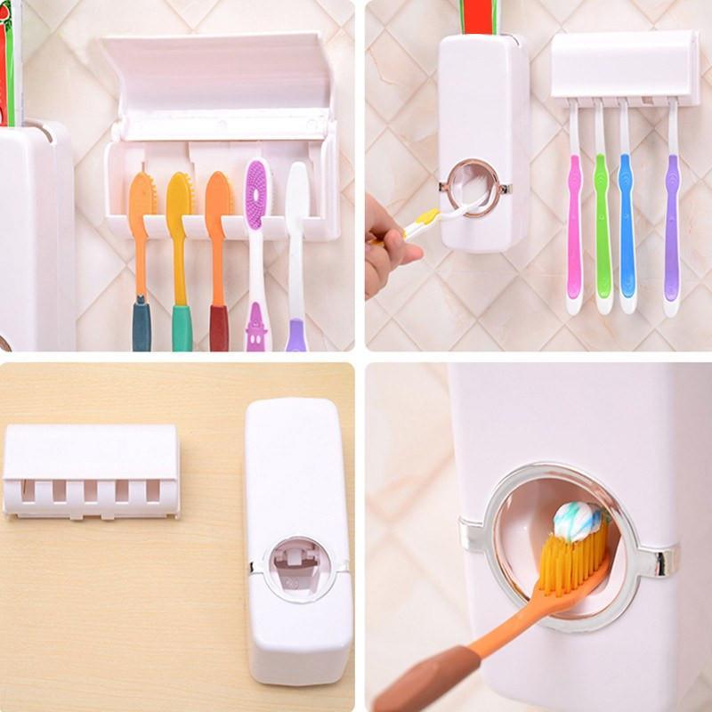 Toothpaste Dispenser And Holder