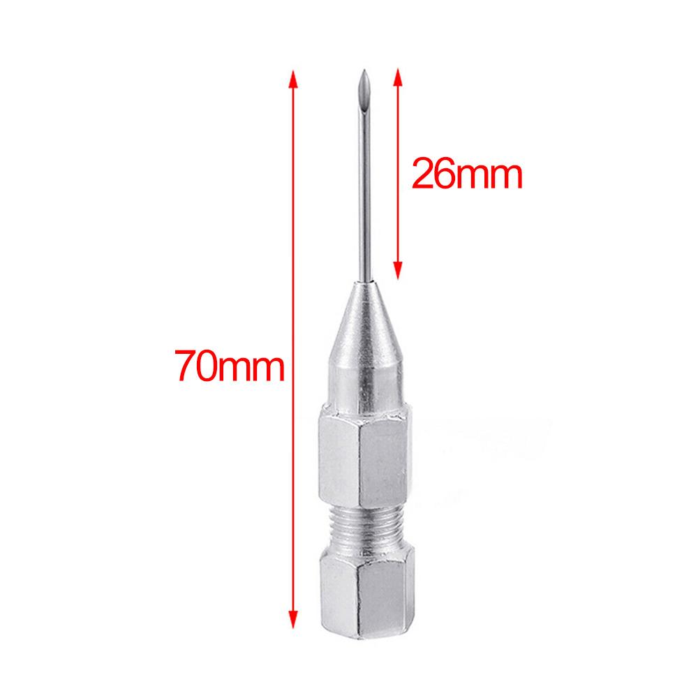 Grease GUN Needle Tip OF The Mouth