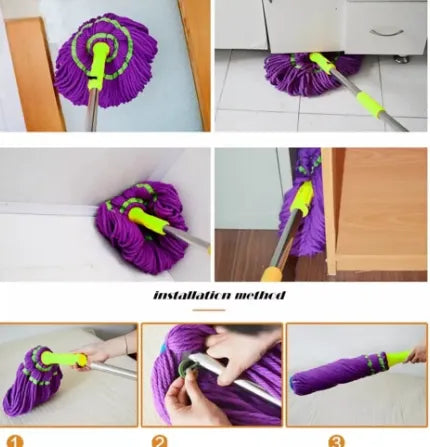 Rotating Twist Water Mops