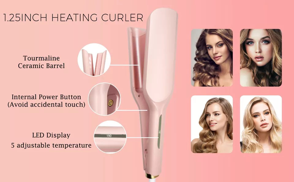 Portable Hair Curling Device wave 32mm