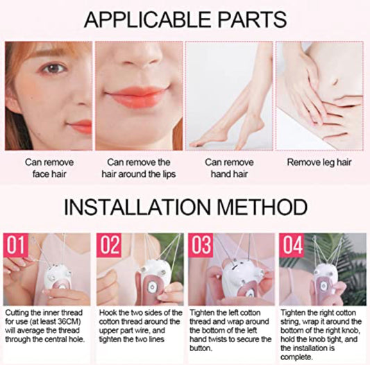 Electric fast and easy Hair Remover