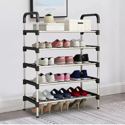 5 Layer Stainless Steel Shoe Rack