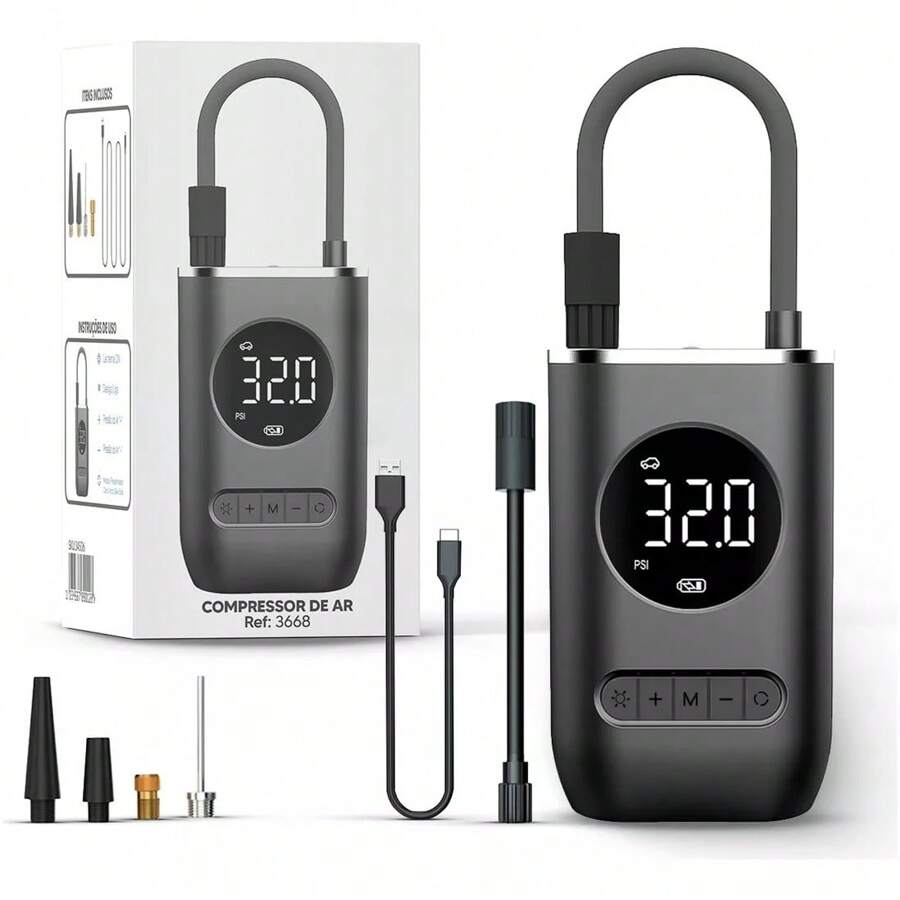 Portable car air pump