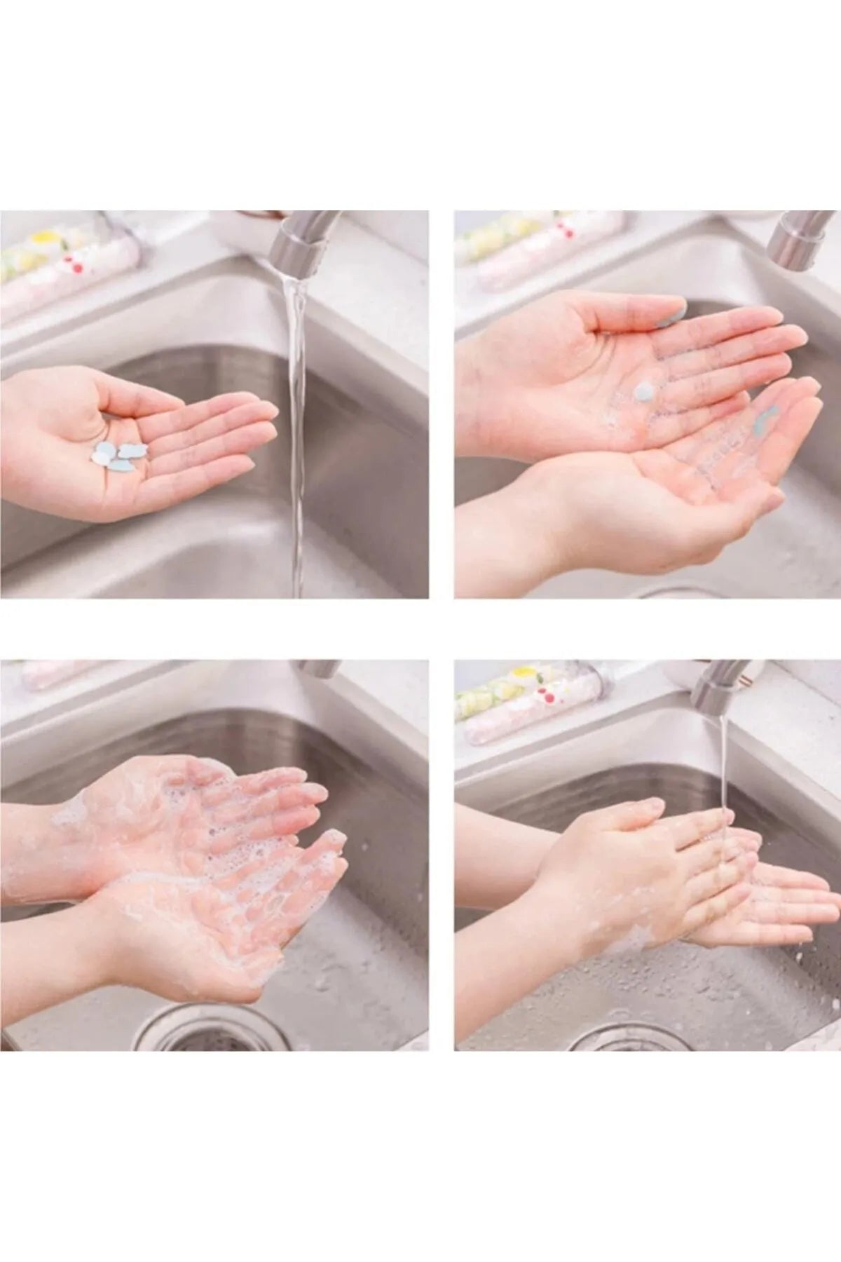 Disposable Flower Paper Soap (Pack of 2)