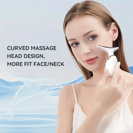 Micro glow facial handset