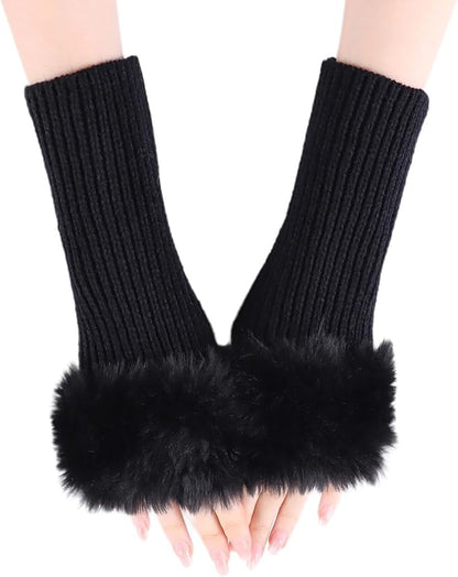 Women Fingerless Gloves