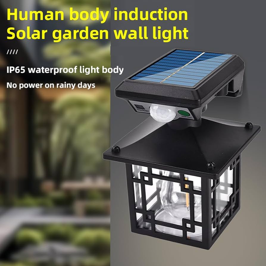 Motion Sensor Solar Light