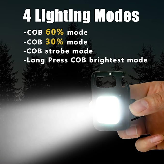 Portable Mini LED Light with keychain