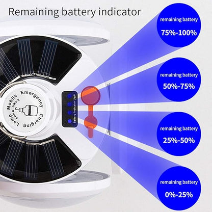 4 in 1 Solar Hanging LED Bulb