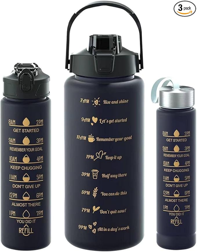 3 Pieces Water Bottle