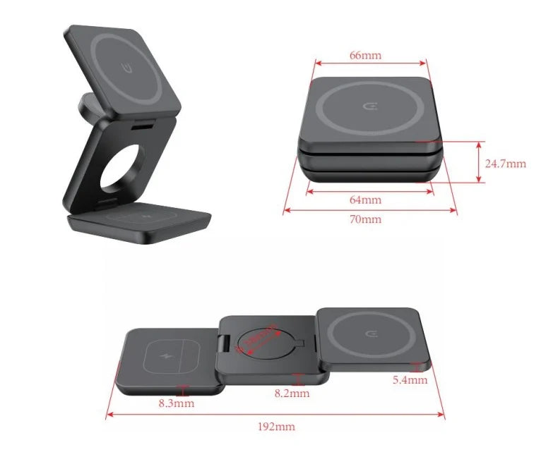 3 IN 1 WIRELESS CHARGING PAD