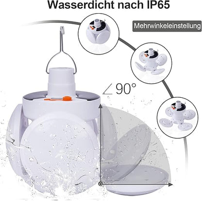 4 in 1 Solar Hanging LED Bulb