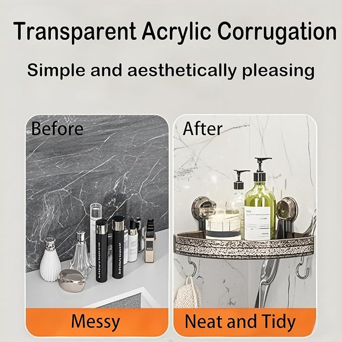 Acrylic Wall Mounted shelf