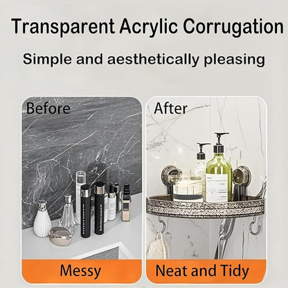 Acrylic Wall Mounted shelf