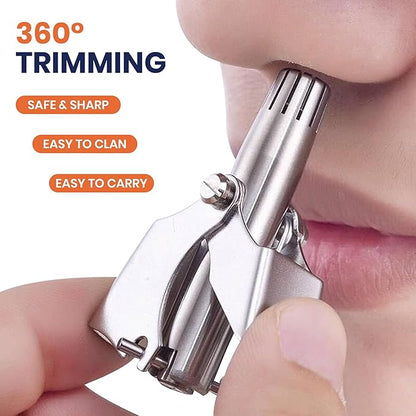 stainless steel nasal hair trimmer