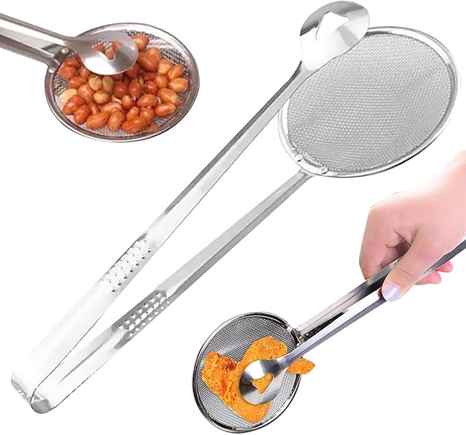 Stainless Steel 2 in 1 Food Clip