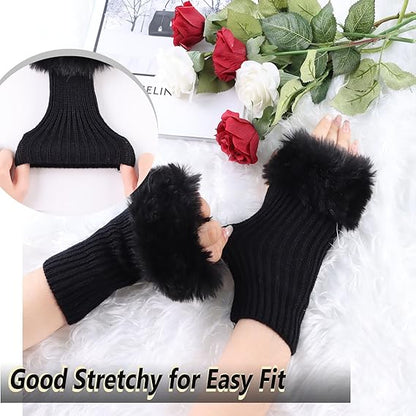 Women Fingerless Gloves