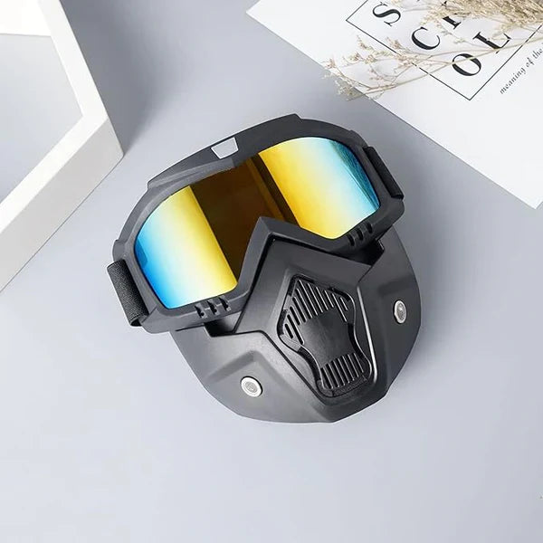 Detachable Bike face Mask