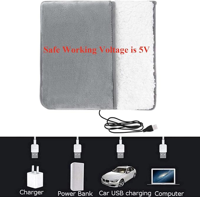 Electric Foot Heating Pad USB Charging