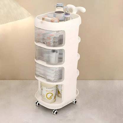 Multi Tier Rolling Storage Rack Baby Care