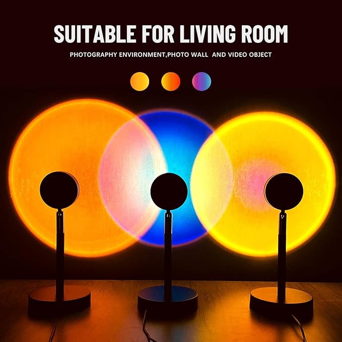 Sunset Projection Lamp,180 Degree