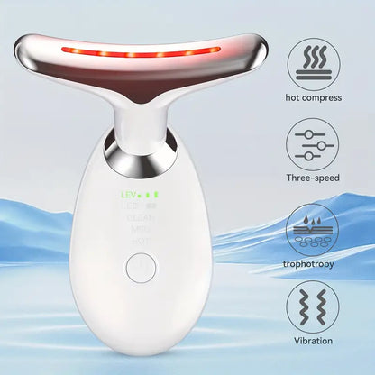 Micro glow facial handset