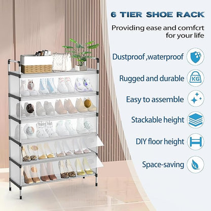 5 LAYERS Dust Proof Shoe Rack